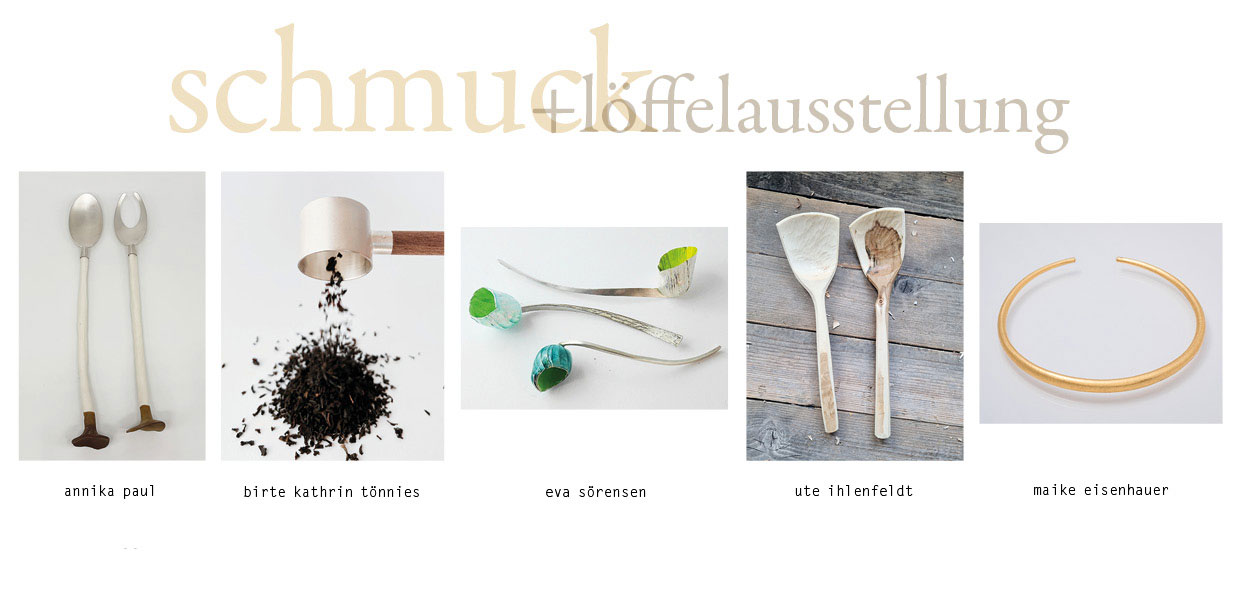 Einladung schmuck + löffel